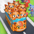 Animal Bus Traffic Jam - free online game screenshot at Yxway