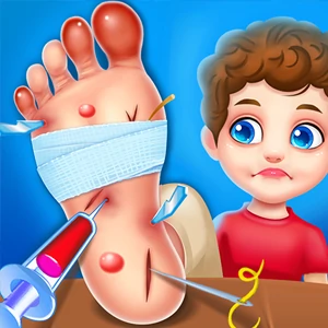 Baby Taylor Leg Injure - free online game screenshot at Yxway