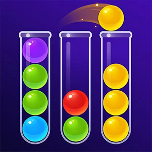 Ball Sort Puzzle Free - free online game screenshot at Yxway