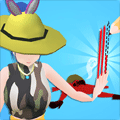 Draw Dance Battle - free online game screenshot at Yxway