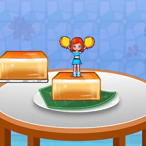 Jumping Girl - free online game screenshot at Yxway