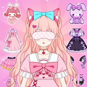 Princess Doll Dress Up Beauty - free online game screenshot at Yxway