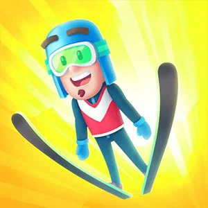 Ski - free online game screenshot at Yxway